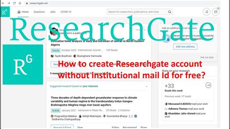 researchgate login|researchgate link.